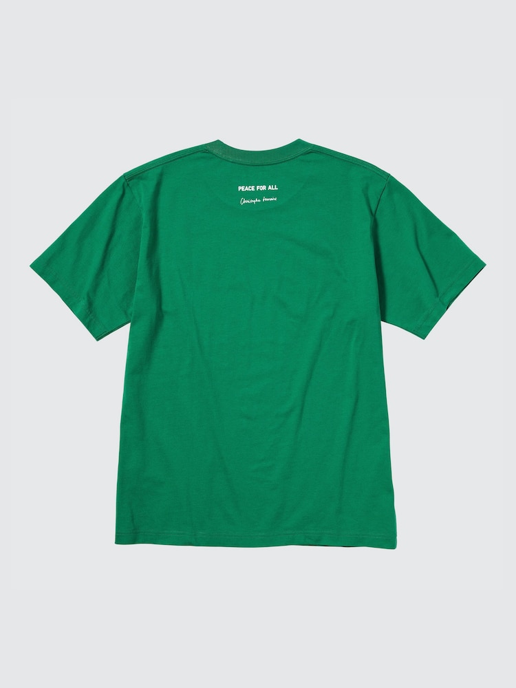 Футболка с принтом Uniqlo PEACE FOR ALL — фото 3
