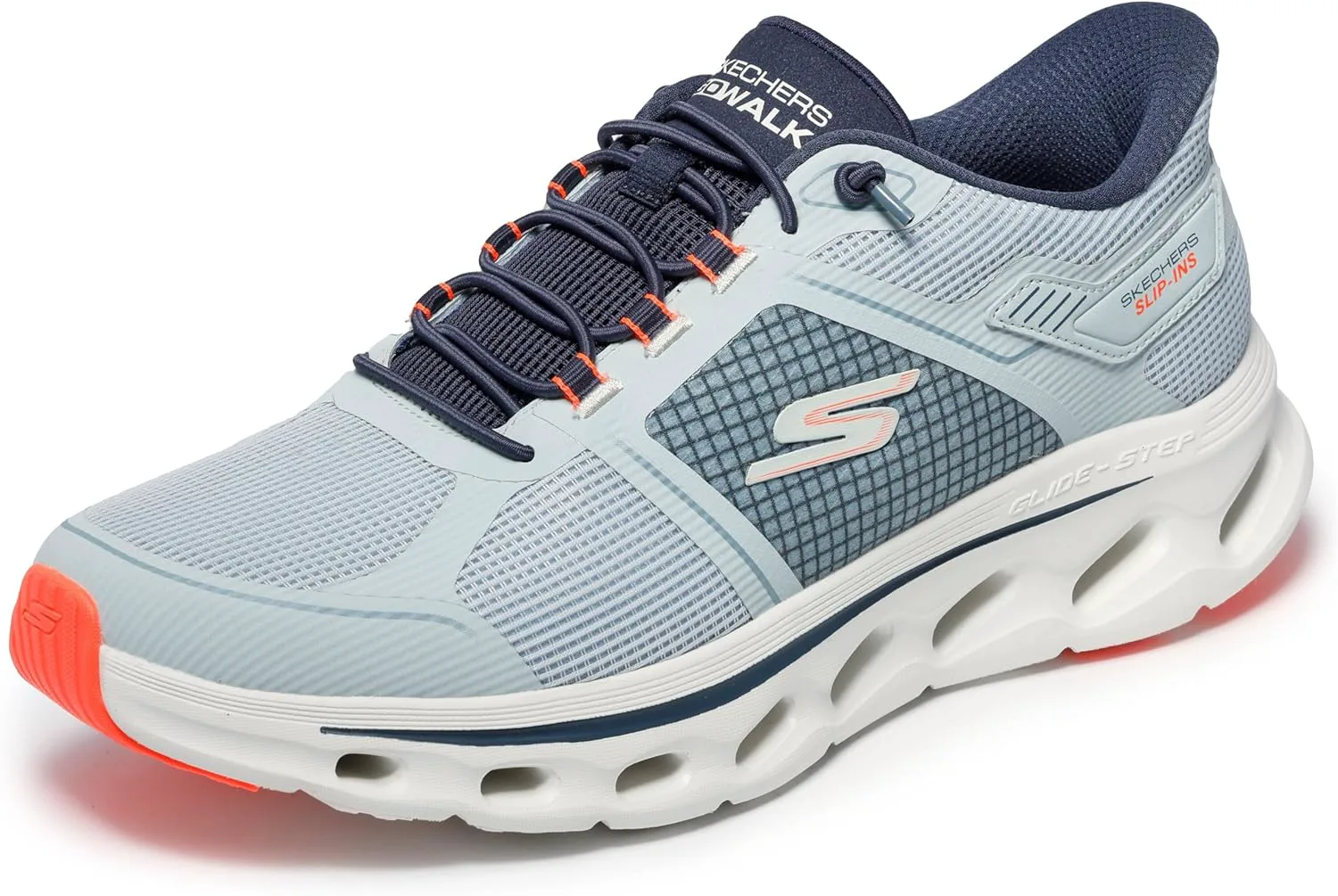 Мужские кроссовки Skechers Go Walk Glide Step 2.0 с легким надеванием от Zalor
