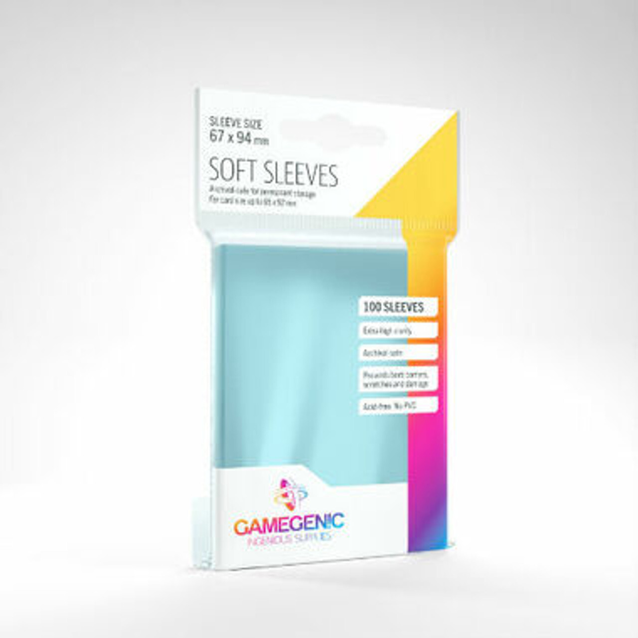 

Аксессуары Game Genic Sleeves: Clear - Soft Sleeves (100ct)