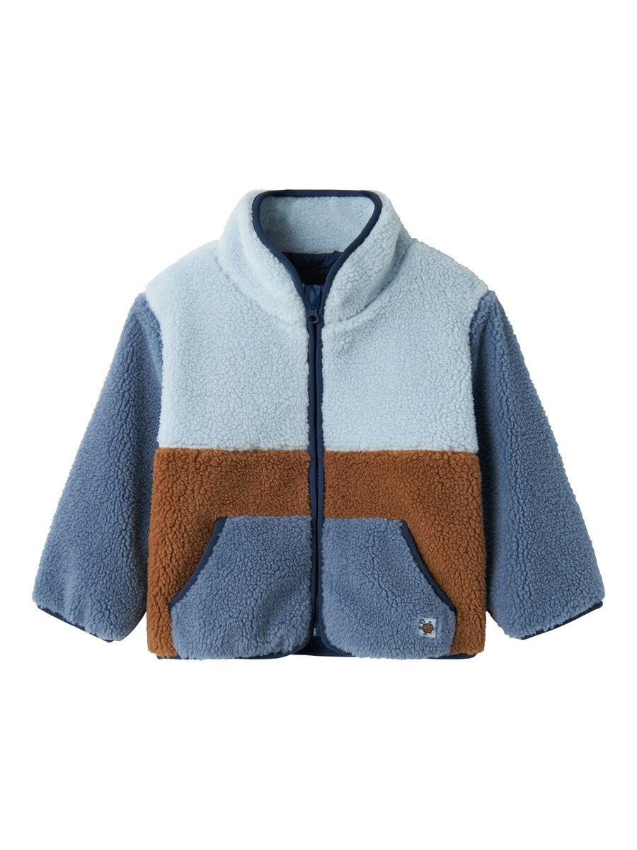 

Флисовая куртка NAME IT NMMMimba, цвет Dusty blue/Light blue