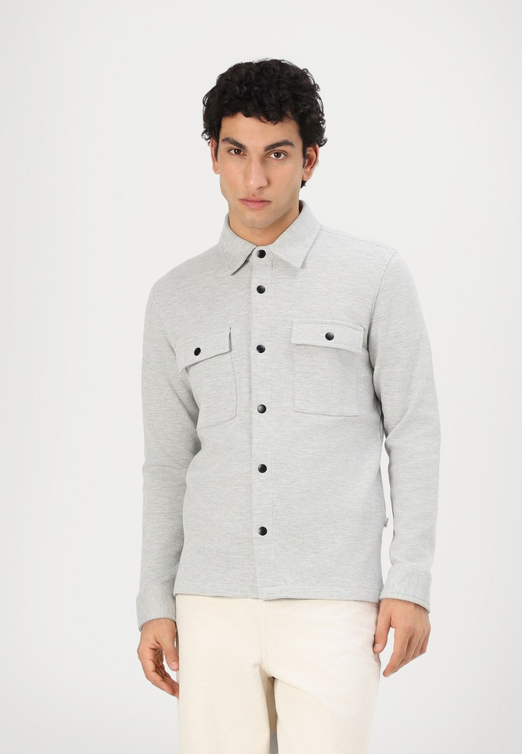 

Летняя куртка SLHJACKIE JACKET Selected Homme, светло-серый