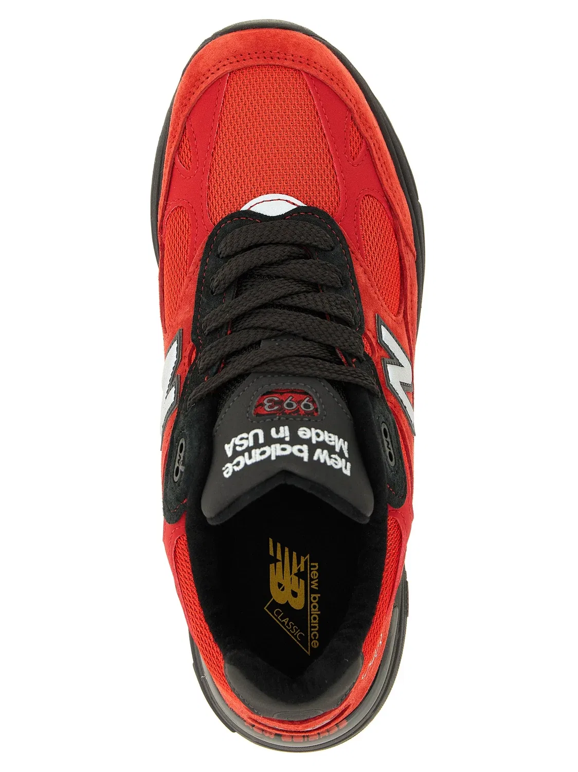 Кроссовки «Сделано в США 993» NEW BALANCE, красный — фото 4