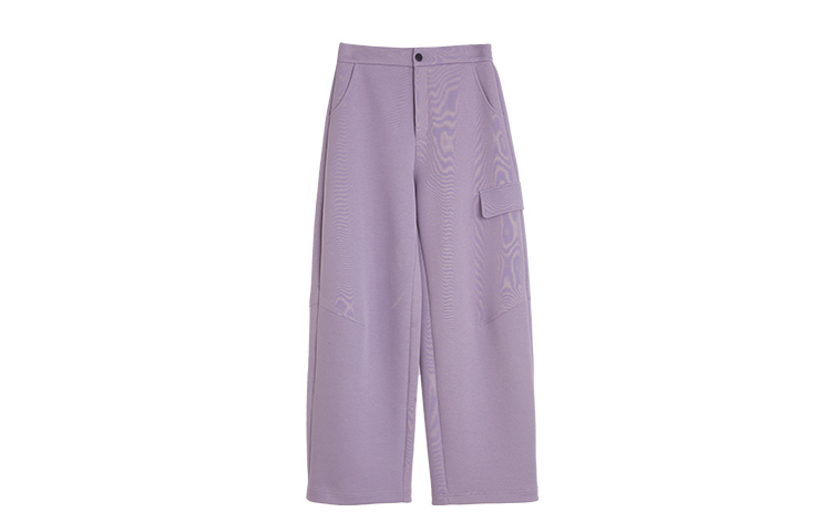 

ELLE Женские повседневные брюки Purple