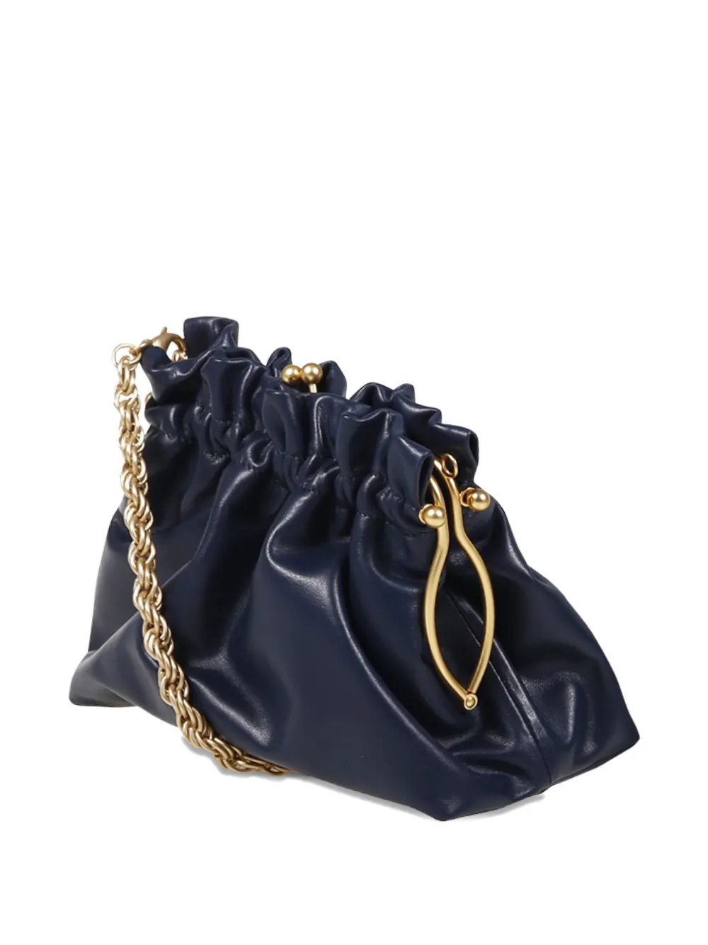 

Сумка через плечо с цепочкой и завязкой amato daniele, синий