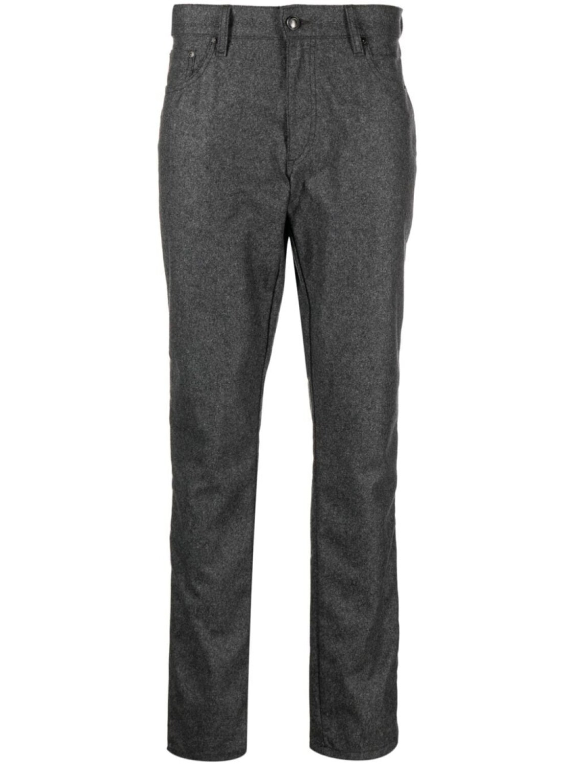 

Hackett прямые брюки с нашивкой-логотипом, серый