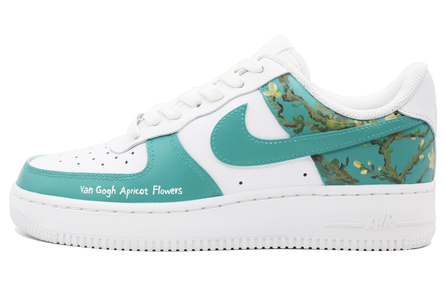

Кроссовки для скейтбординга Air Force 1 мужские низкие зеленые/белые Nike, Зеленый, Кроссовки для скейтбординга Air Force 1 мужские низкие зеленые/белые Nike