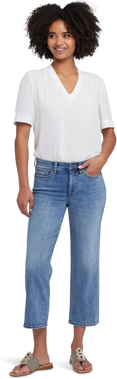 

NYDJ Женские джинсы Relaxed Piper Crop в цвете Barcelona Breeze