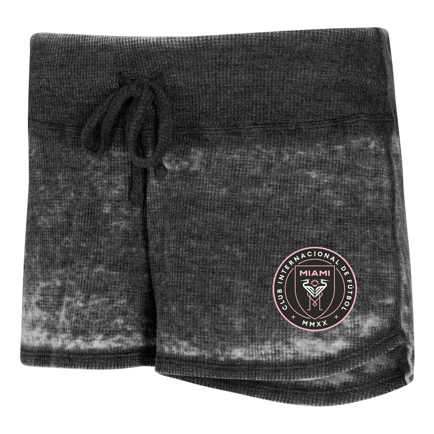 

Женские темно-серые шорты Concepts Sport Inter Miami CF Resurgence