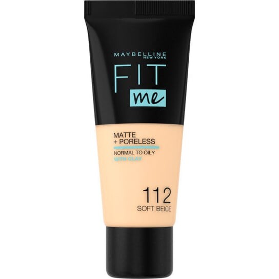 

Тональный крем 112 Soft Beige, 30 мл Maybelline, Fit me