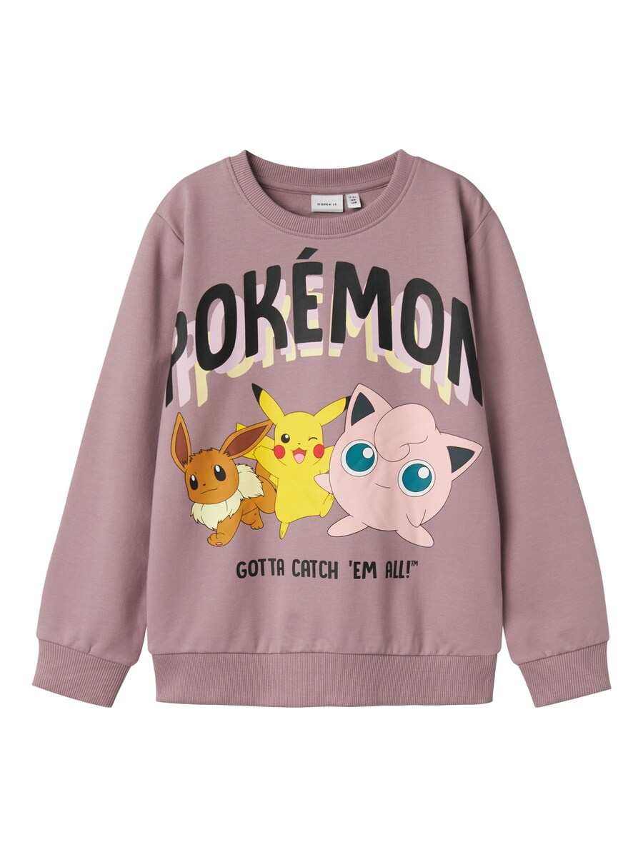 

Худи NAME IT Sweatshirt NKFJIMA POKEMON, цвет mauve