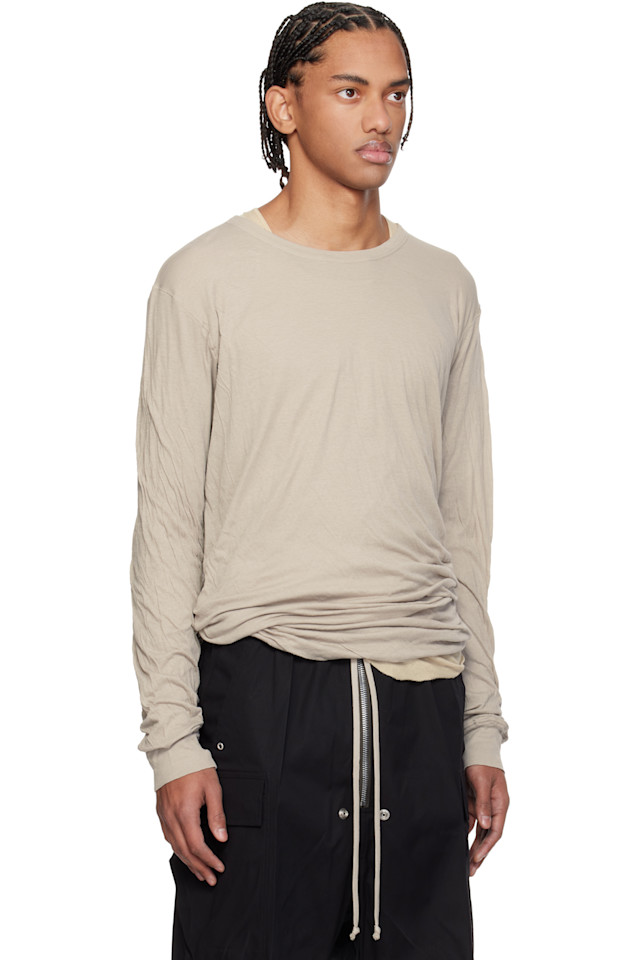 Rick Owens Футболка Off-White Temple Jumbo Double LS — фото 2