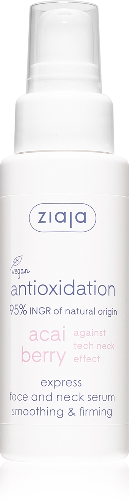 

Разглаживающая и увлажняющая сыворотка с ягодами асаи, осветляющая кожу Ziaja, 50 мл