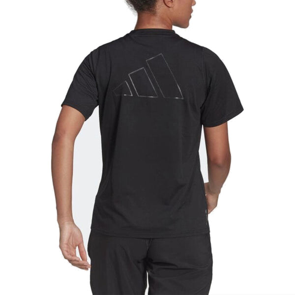Футболка run icon 3 bar футболка азиатские размеры Adidas, черный — фото 3