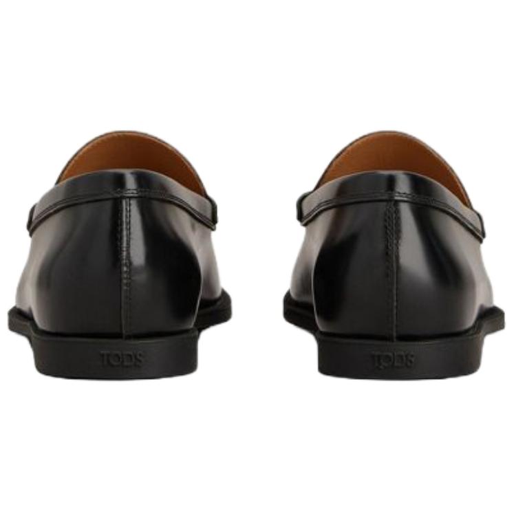 Tod'S Классические женские лоферы черного цвета — фото 4