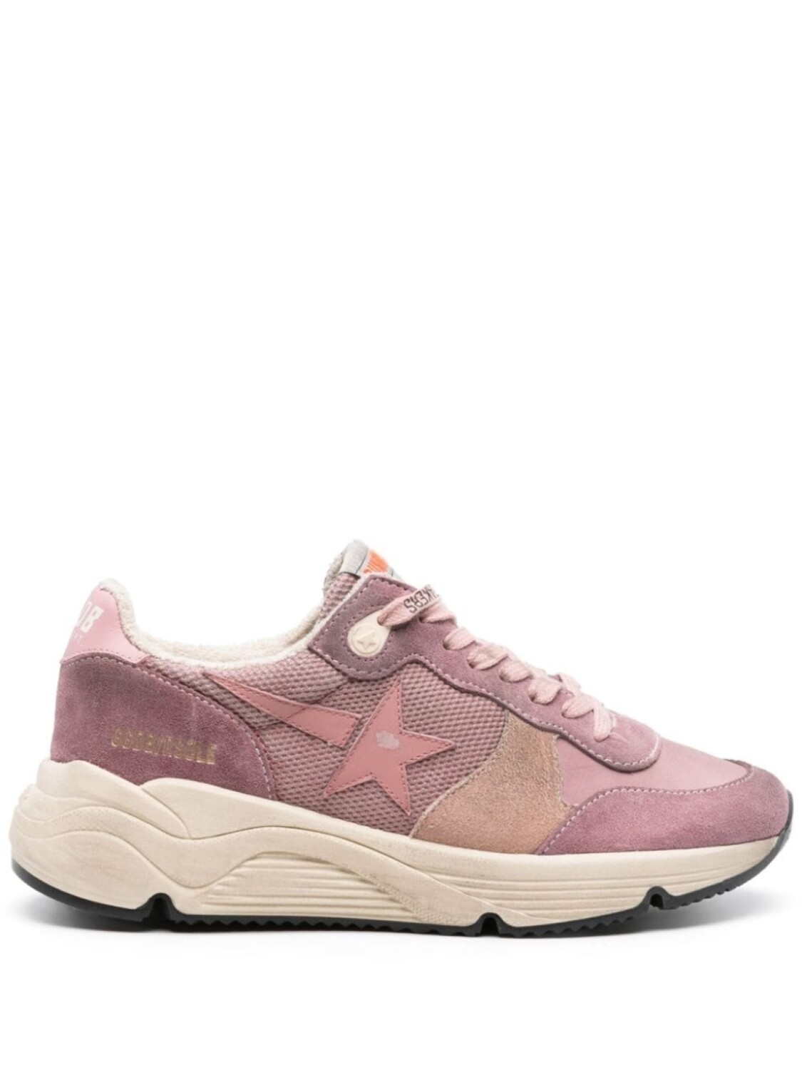 

Golden Goose кроссовки Running Sole на шнуровке, розовый