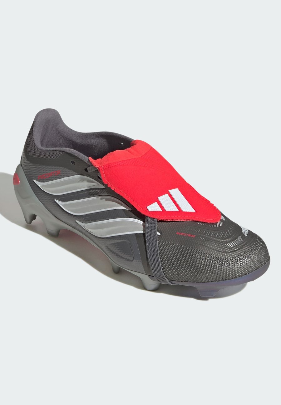 Кроссовки Adidas Performance Firm-ground football boots, Iron Metallic Metalic Lucid Red/Metallic Grey — фото 2