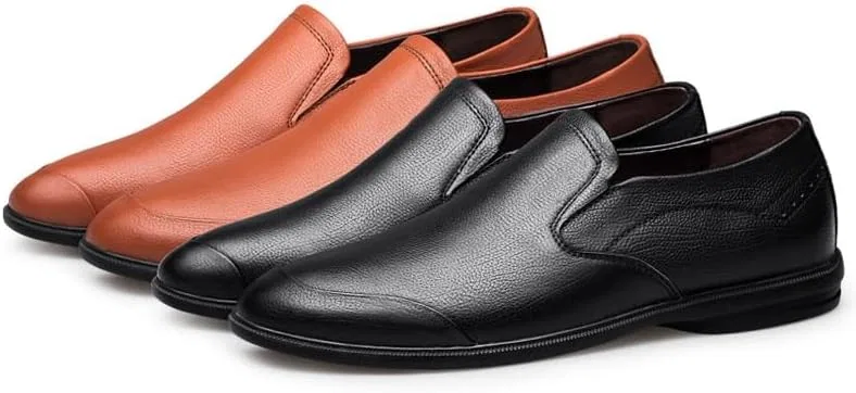 Лоферы мужские повседневные Slip-on, увеличение высоты, круглый носок, износостойкие, дышащие, D UMDIEOD — фото 4