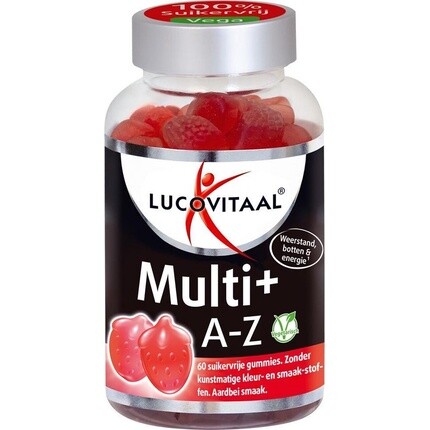 

Lucovitaal Витаминные жевательные конфеты Multi+ от A до Z 60 жевательных конфет