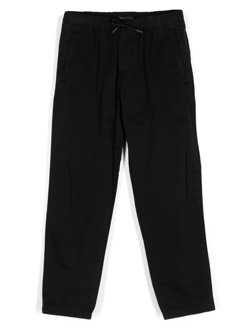 

Брюки с кулиской Emporio Armani Kids, черный