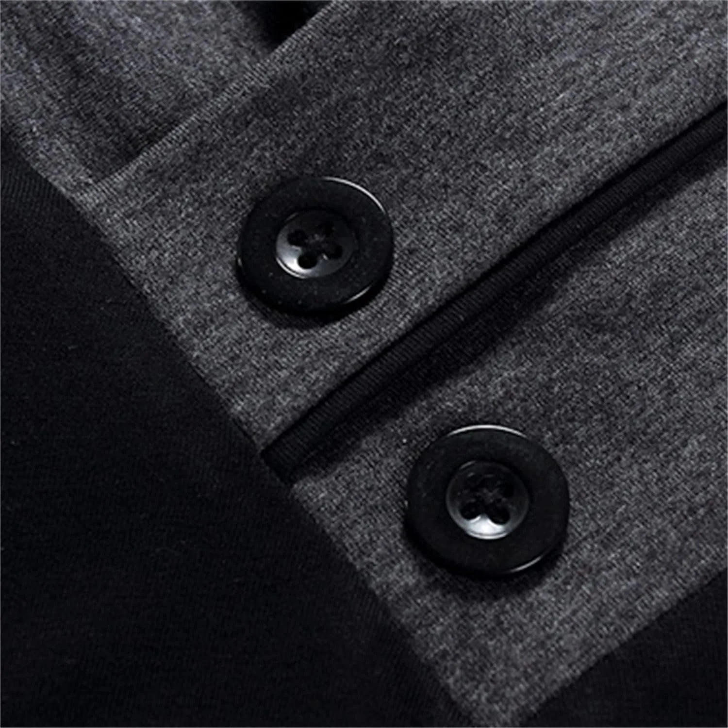 Мужская футболка с V-образным вырезом, короткий рукав, Slim Fit, хлопок — фото 3
