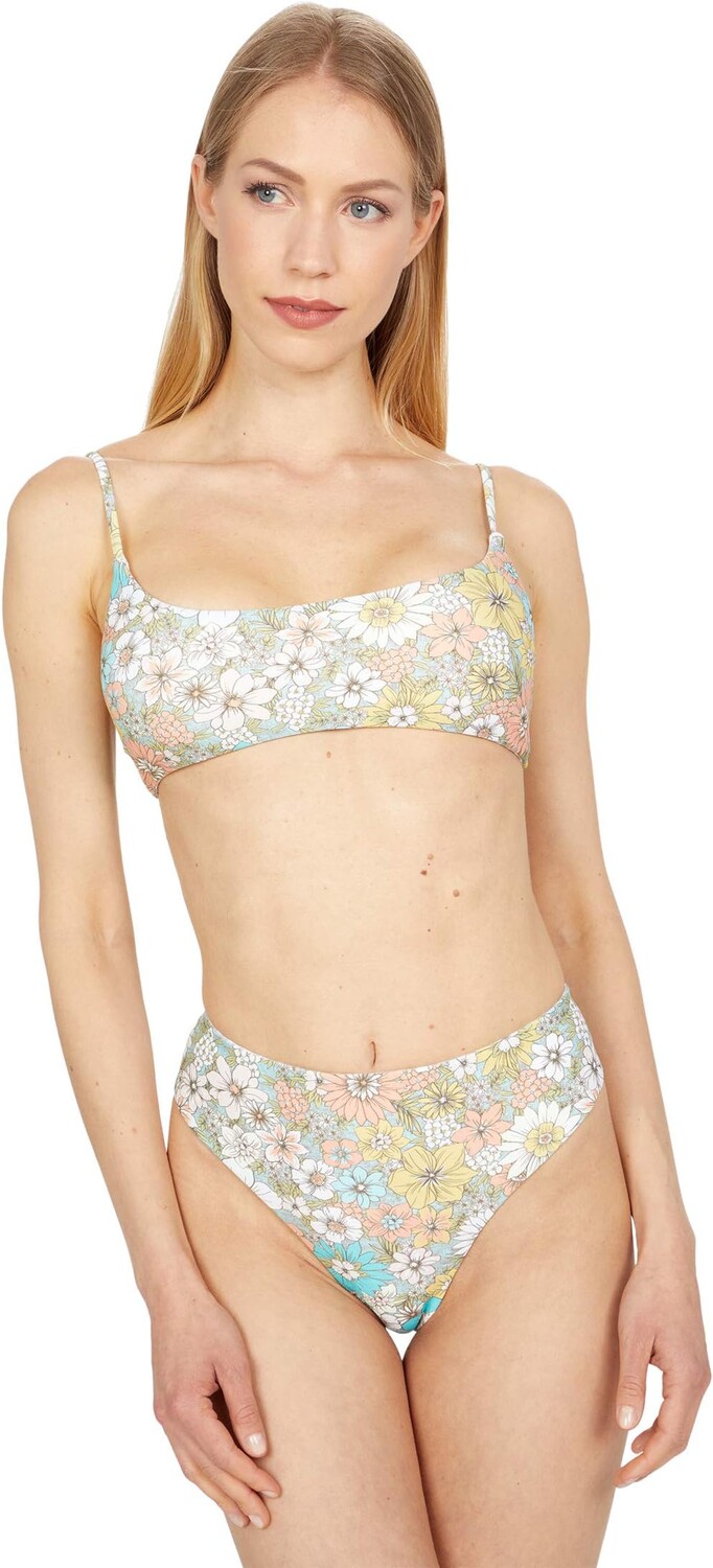 

Купальный топ O'Neill Surfside Wildflower Revo Top, цвет Seaglass