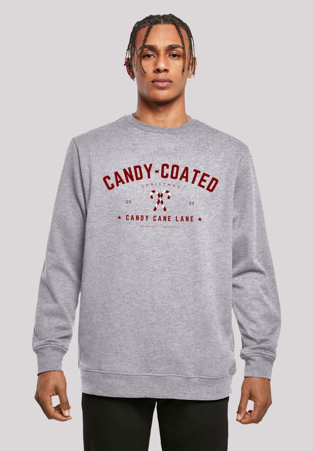 

Толстовка WEIHNACHTEN CANDY COATED F4NT4STIC, серый
