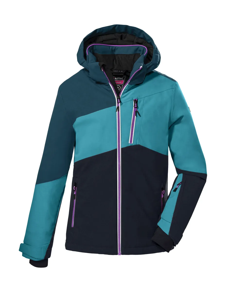 

Лыжная куртка Killtec "KSW 166 GRLS SKI JCKT", бирюзовый