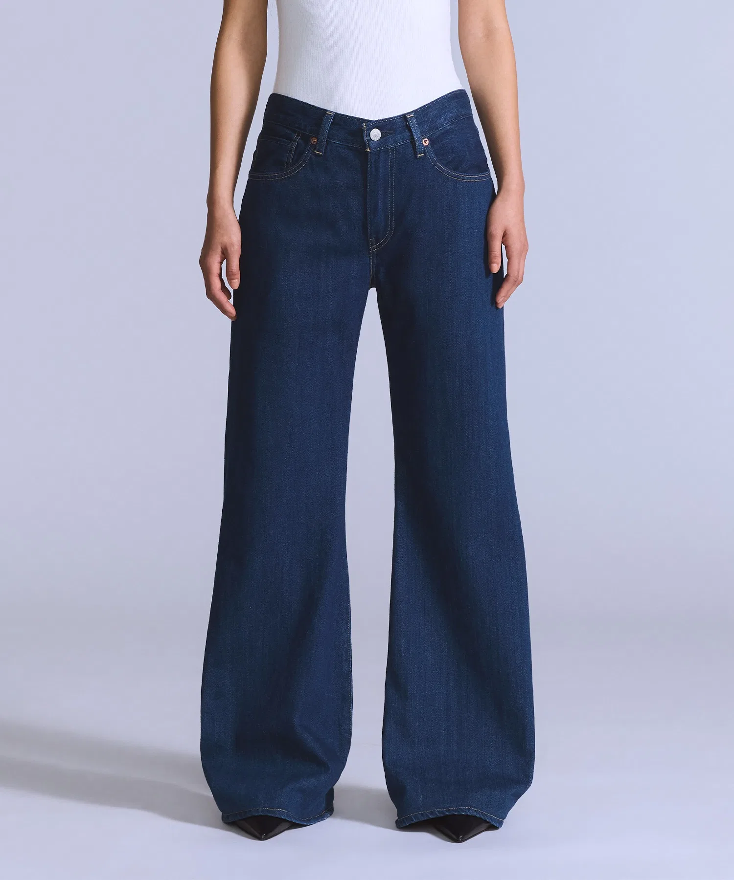 Джинсы Levi's BLUETAB™ CARVE Relaxed, темно-синие, СДЕЛАНО В ЯПОНИИ