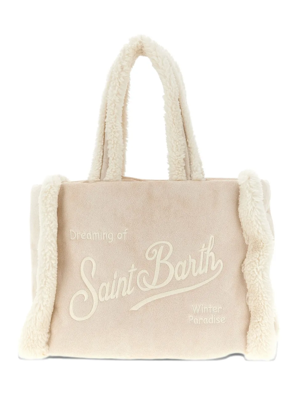 

Сумка-тоут Colette из овчины Mc2 Saint Barth, нейтральный