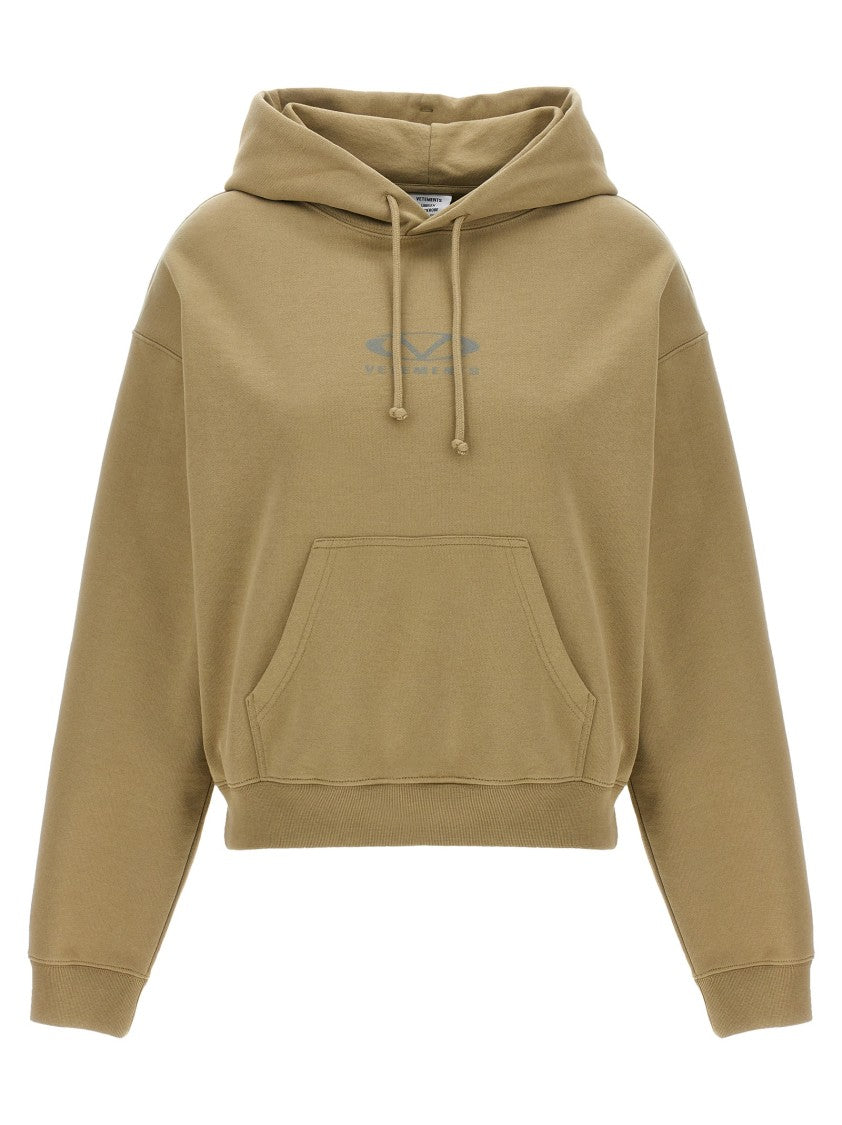 

Худи с овальным лого Vetements, Neutrals