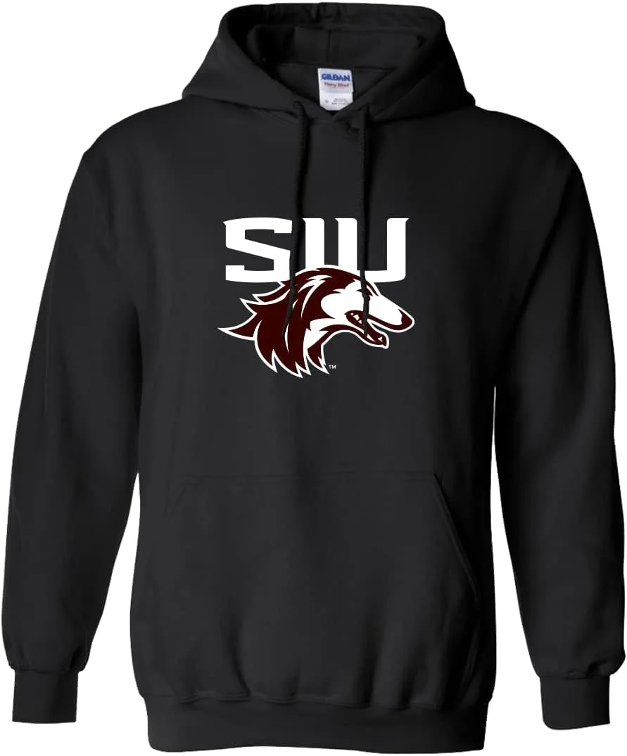 

CreateMyTee | Толстовка с капюшоном SIU Southern Illinois двухцветная