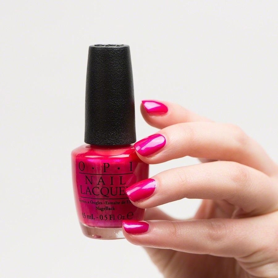 Лак для ногтей nail lacquer classic Opi, nr. c09 pompeii purple, объем 15 мл — фото 2