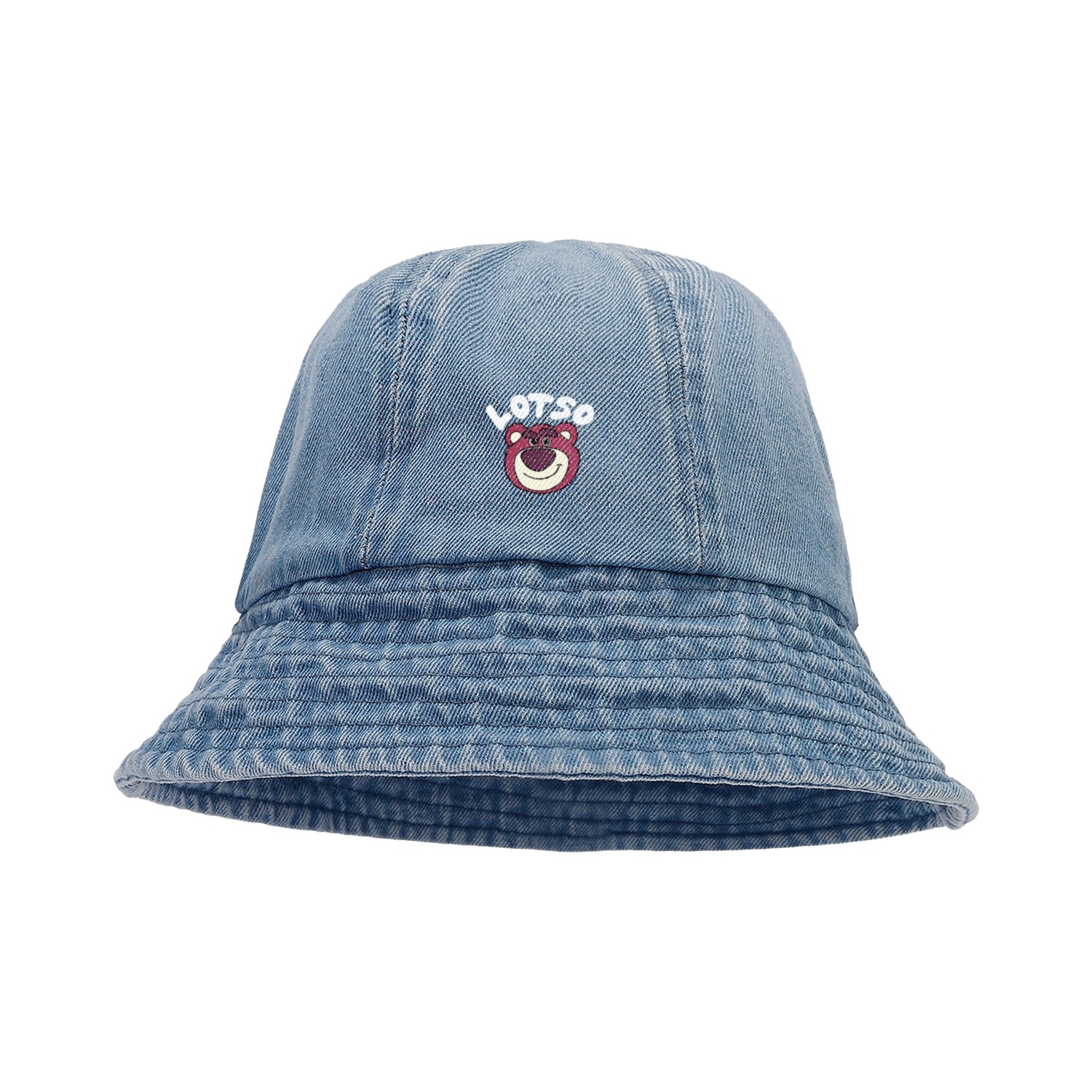 

Disney Хлопковая панама унисекс серии "Медвежонок с клубникой", Denim Blue