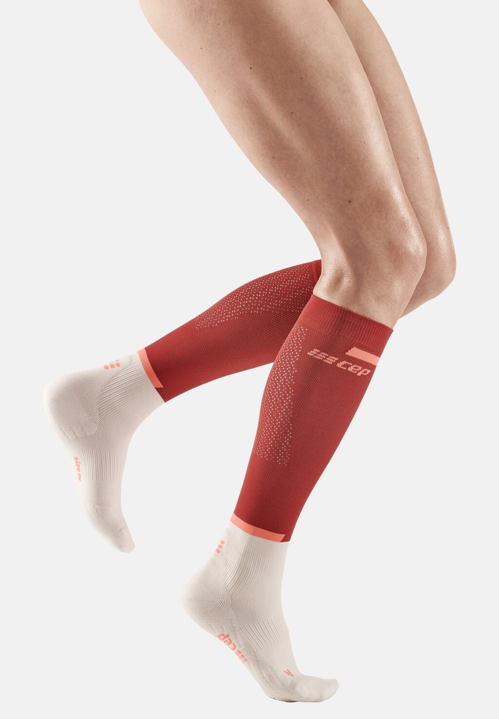 

Гольфы COMPRESSION THE RUN CEP, цвет red off white