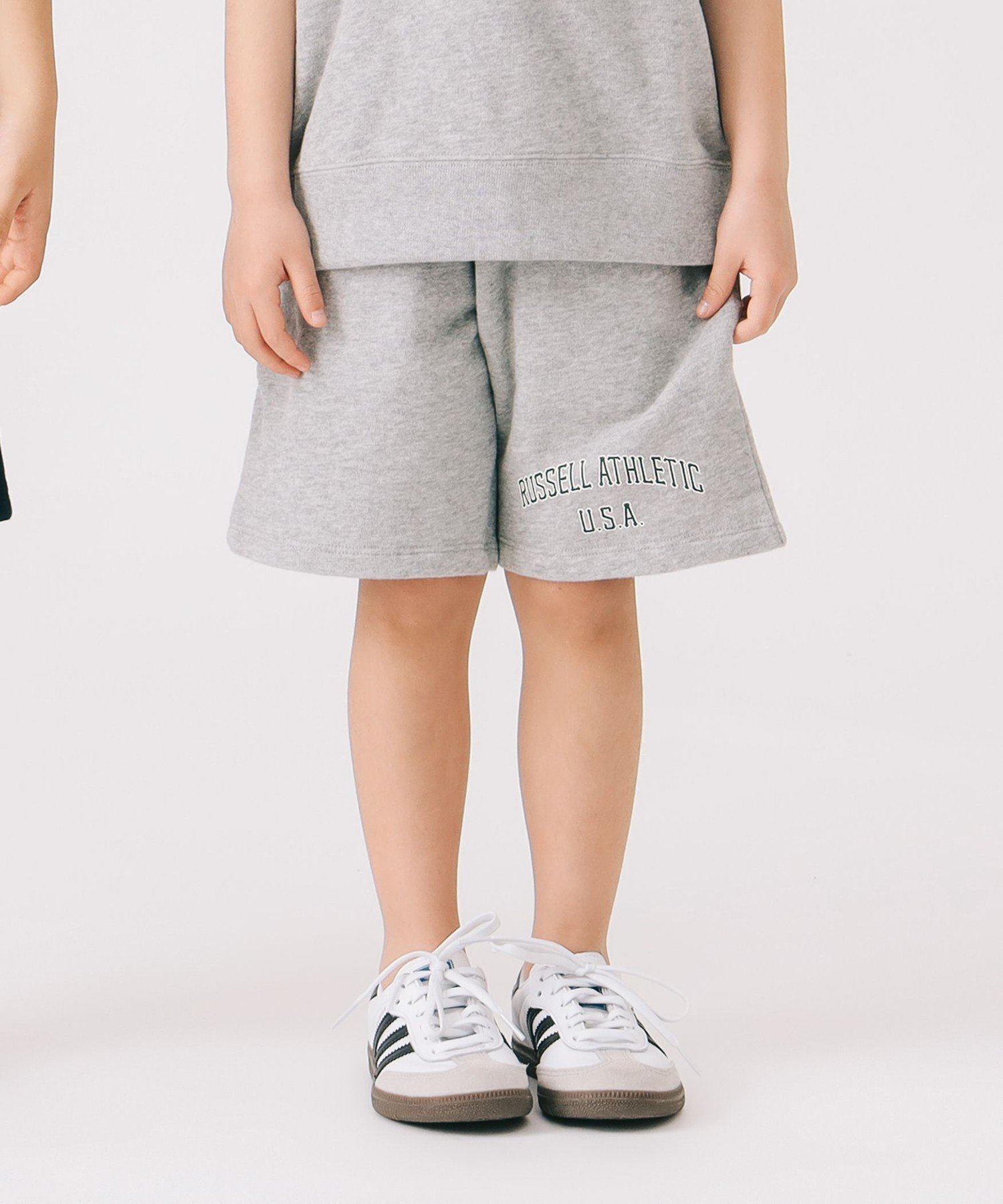 Спортивные шорты RUSSELL ATHLETIC (110-140 см) B:MING by BEAMS, TOP_GREY