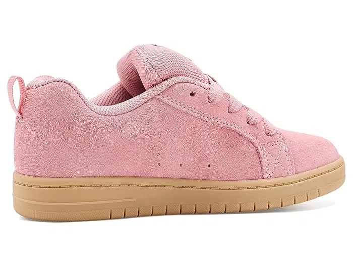 Кроссовки детские Court Graffik SE DC Kids, Pink/Off-White/Gum — фото 4