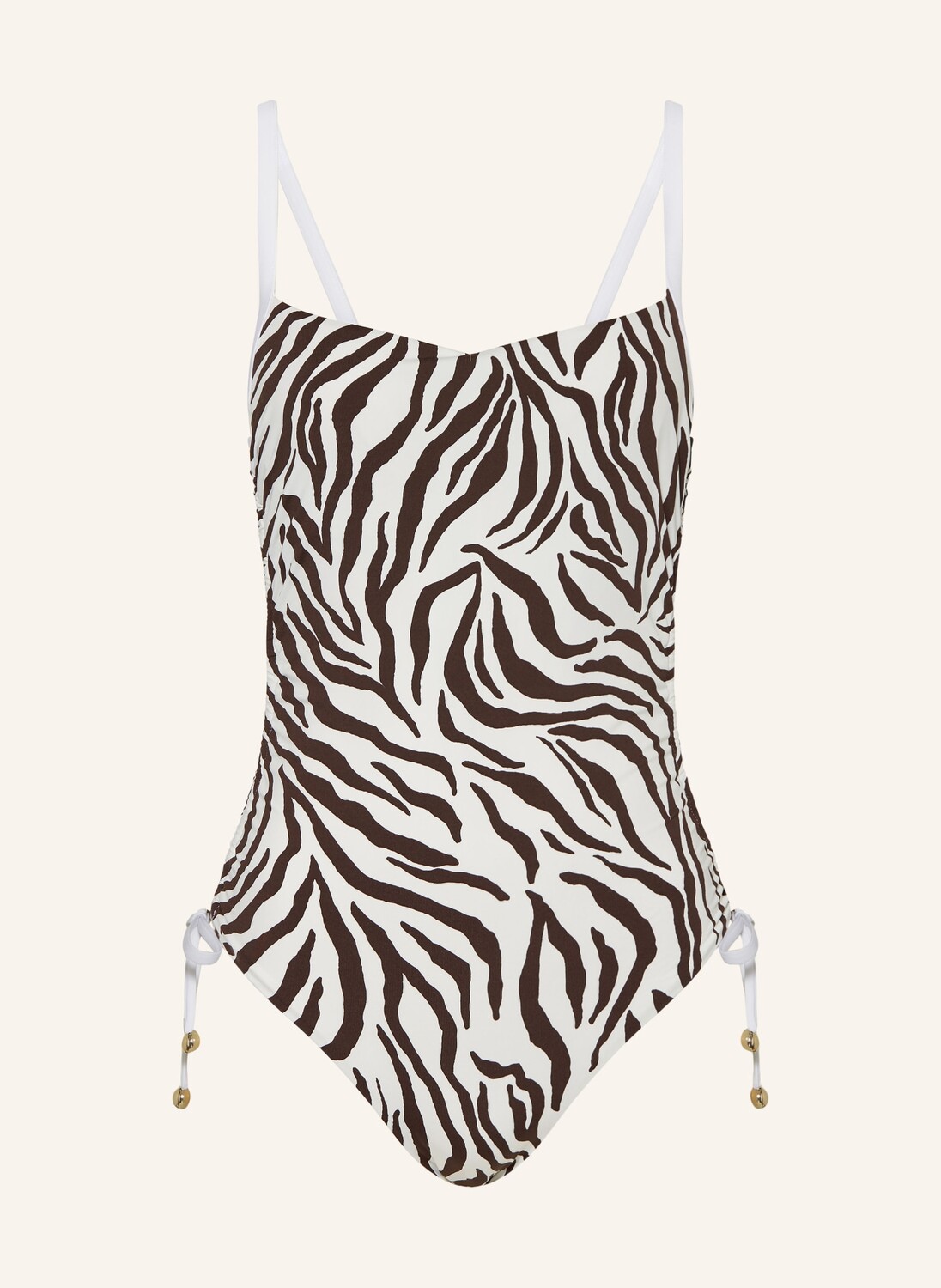 

Купальник Casimira на косточках Max Mara Beachwear, белый