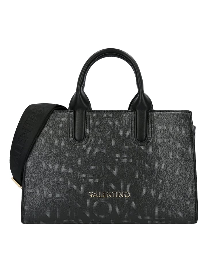 

Сумка-шоппер Regina 29 см в черном цвете Valentino