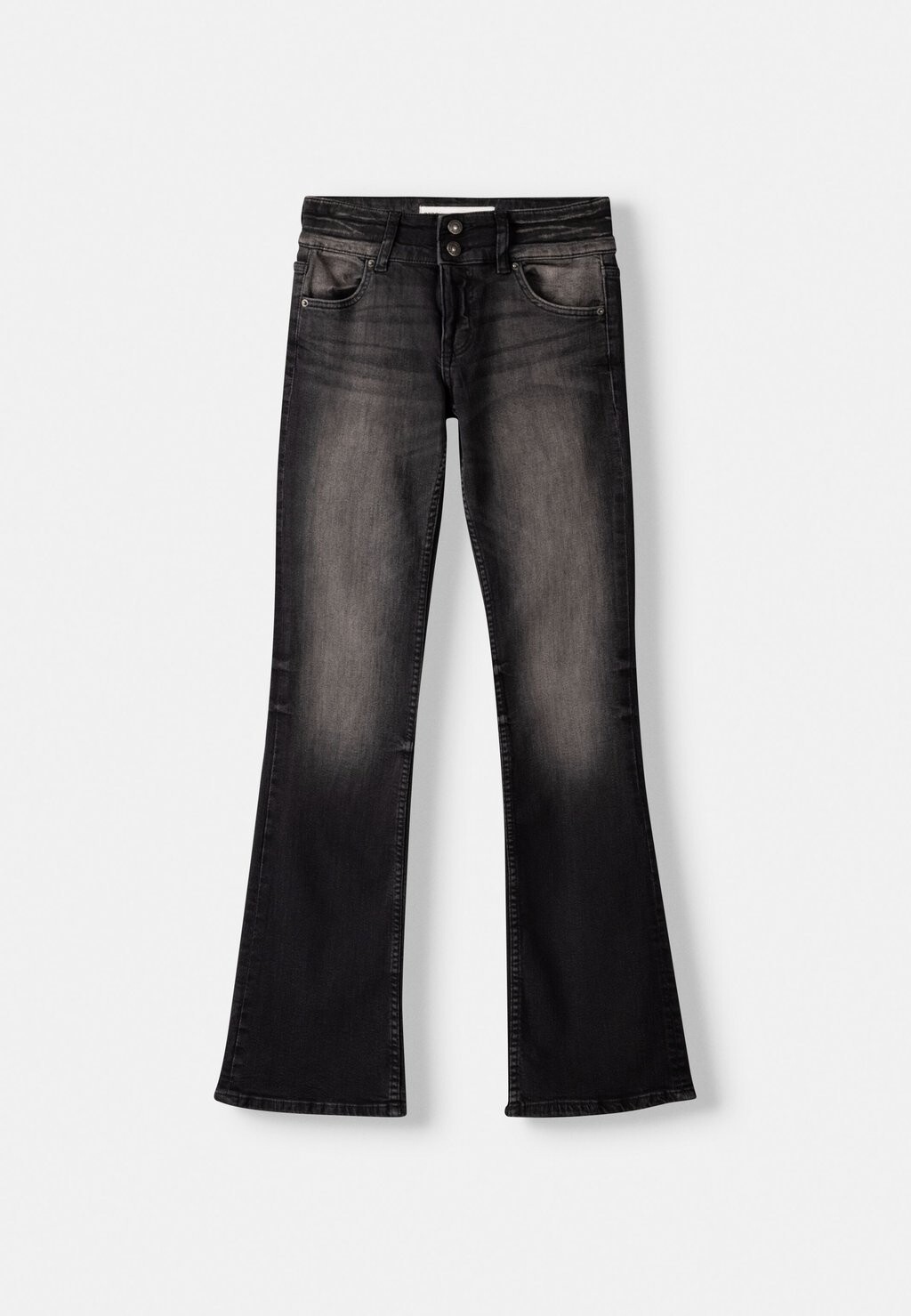 

Джинсы Bootcut Bershka, черный деним