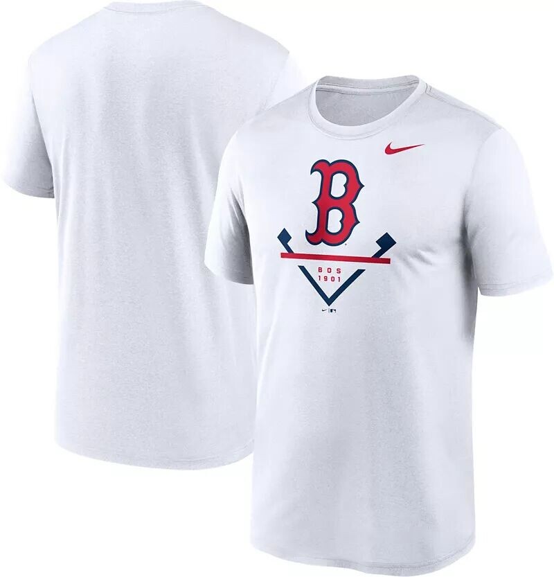 

Мужская футболка Nike Boston Red Sox White Icon Legend Performance