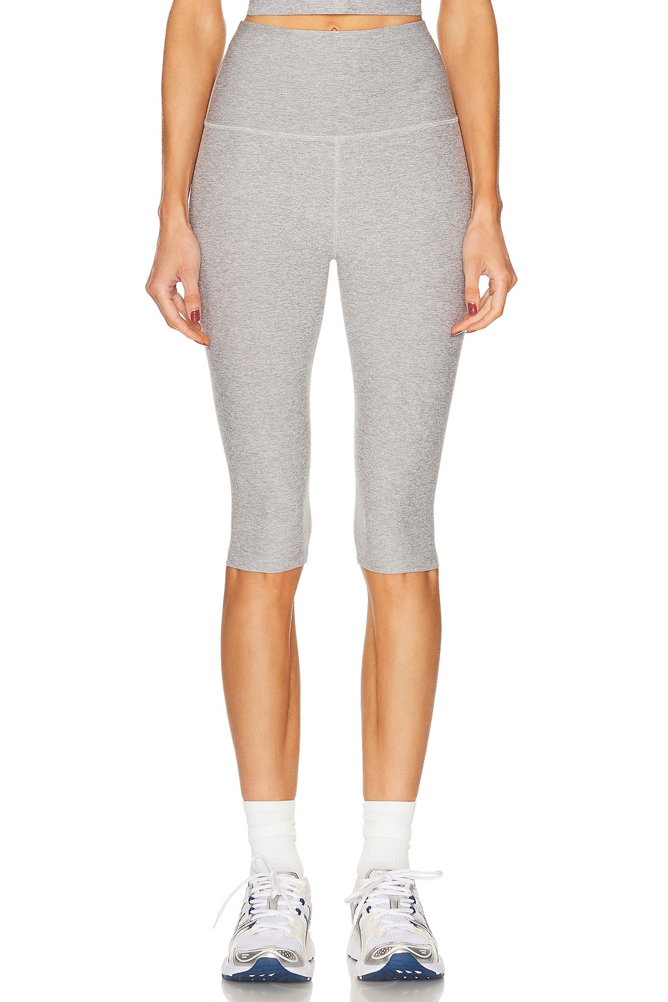 

Spacedye Высокие Леггинсы Pedal Pusher Beyond Yoga, Silver Mist