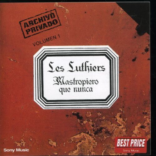 

CD диск Les Luthiers: Mastropiero Que Nunca, Vol. 1