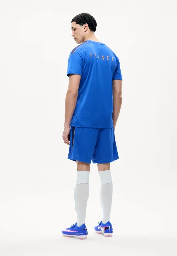 Футболка France Strike Short Nike Performance, королевский синий/черный/металлик медь — фото 3