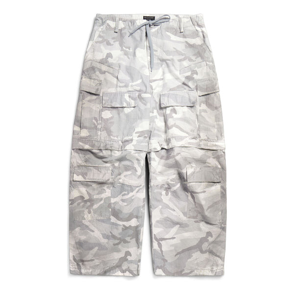 

Брюки large cargo pants 'light grey' Balenciaga, серый
