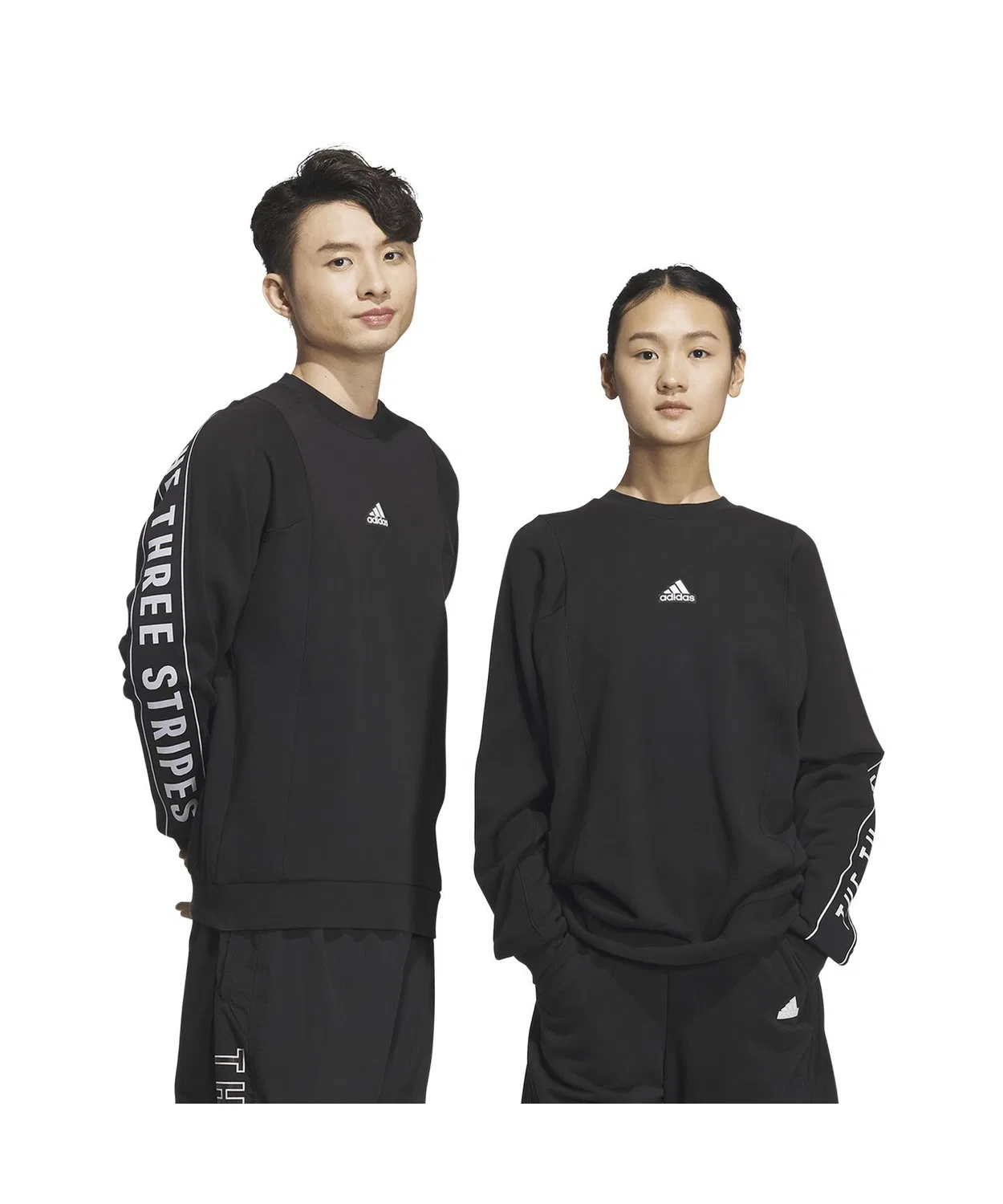 Свитшот adidas Wording Pack Loose Fit French Terry, светло-зелёный — фото 3