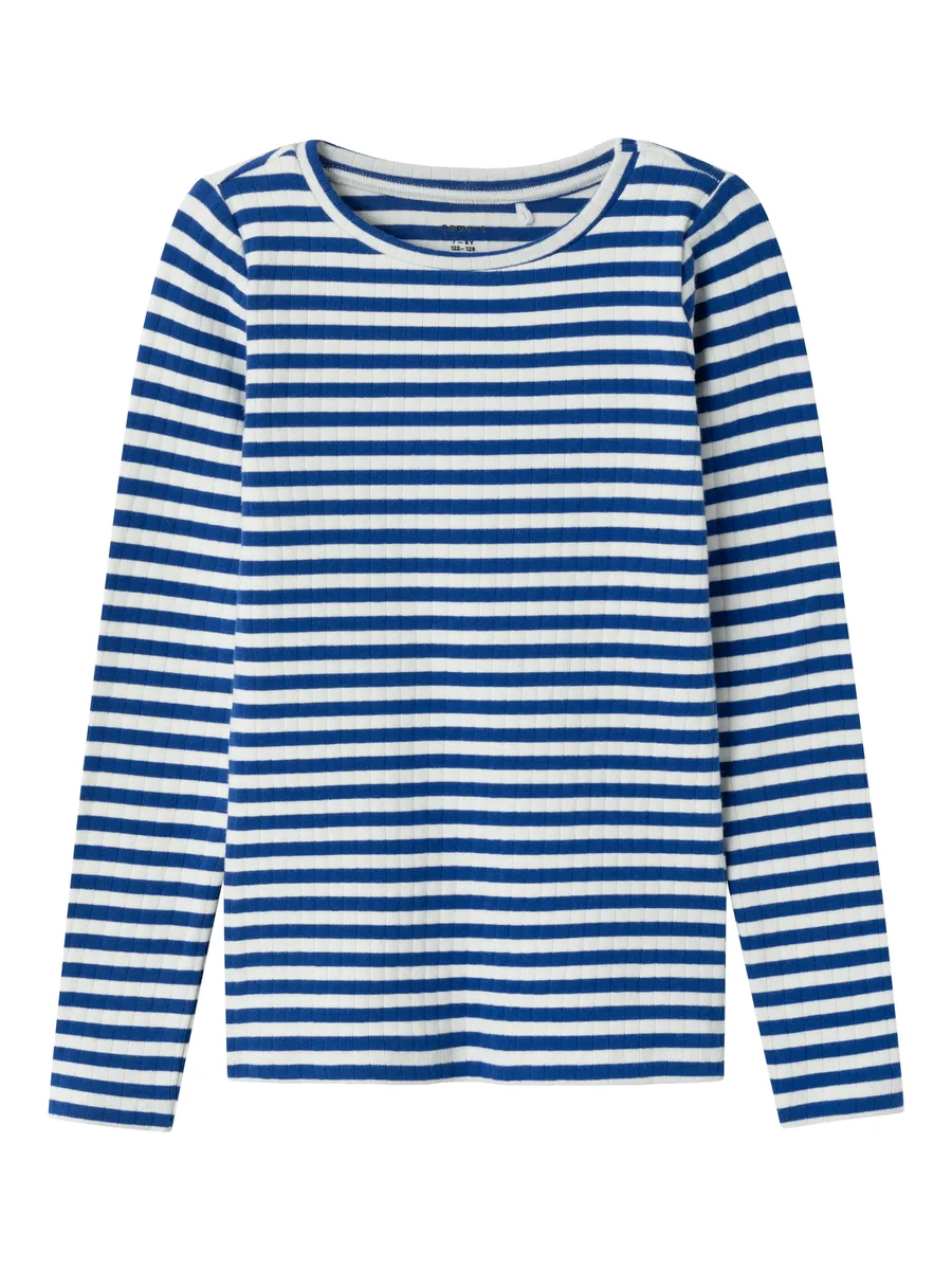 

Рубашка с длинными рукавами Name It "NKFSURAJA XSL LS TOP NOOS", цвет Surf The Webpattern:Stripe