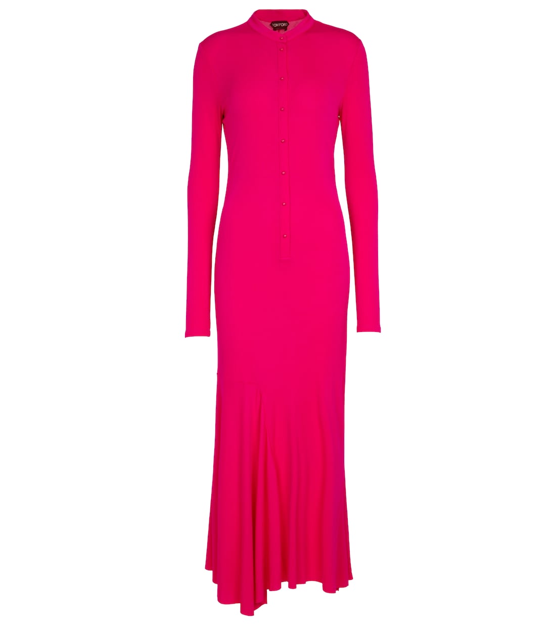 

Платье макси из джерси Tom Ford, Hot Pink