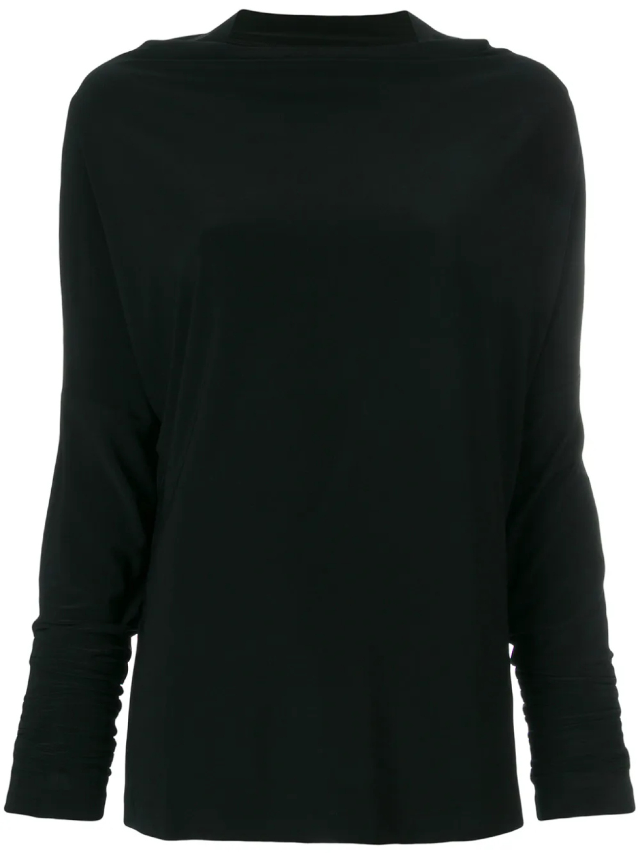 

Norma Kamali футболка с длинными рукавами, черный