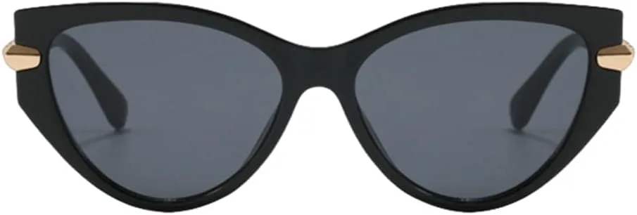 

Классические солнцезащитные очки «кошачий глаз» для женщин и мужчин, винтажная металлическая оправа, ретро, ​​защита от УФ-излучения UV400 HHZZYVY, 160-c4