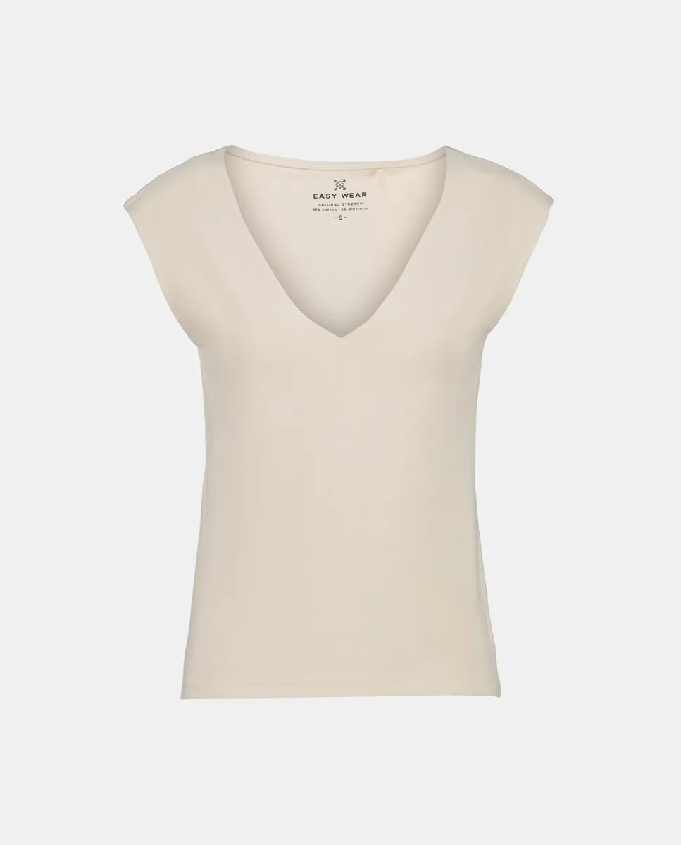 

Женская футболка без рукавов с V-образным вырезом Easy Wear, цвет 850 Piedra